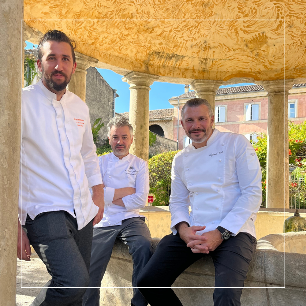 Glenn Viel, Cédric Perret et Benjamin Reilhes