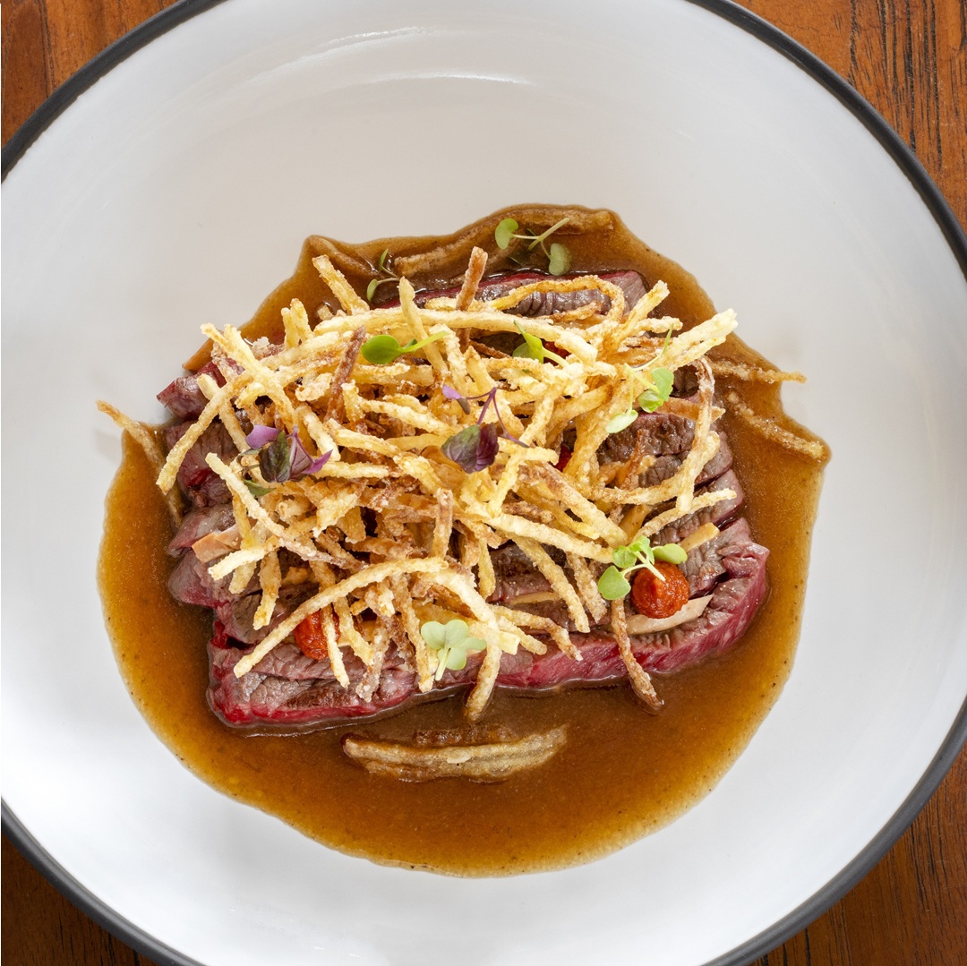 UNE CREATION DU CHEF DE CUISINE JEREMY VIGNELA FERME CHAPOUTON GRIGNAN DROME