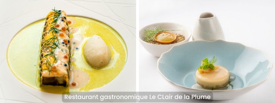Bandeau plats gastro Gastronomie Durable Plats Les Maisons Clair Plume