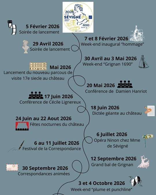 Les 400 ans de la Marquise de Sévigné Programme reduit